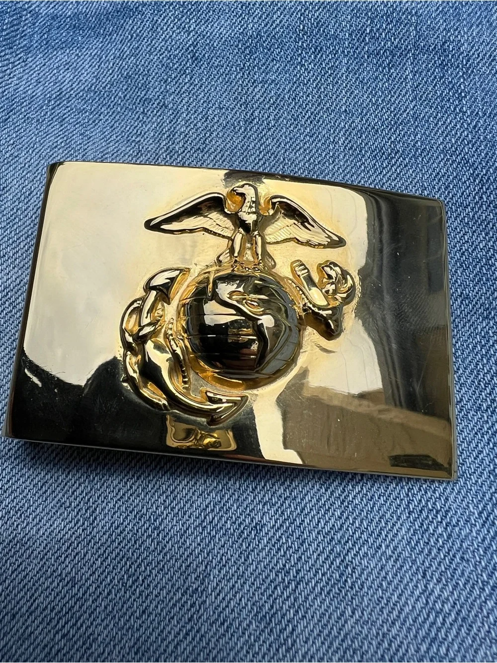 USMC Marine Corp Belt Buckle - Military Style